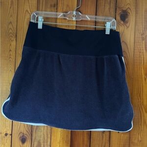Women’s Navy and White Athletic Skirt with Waistband